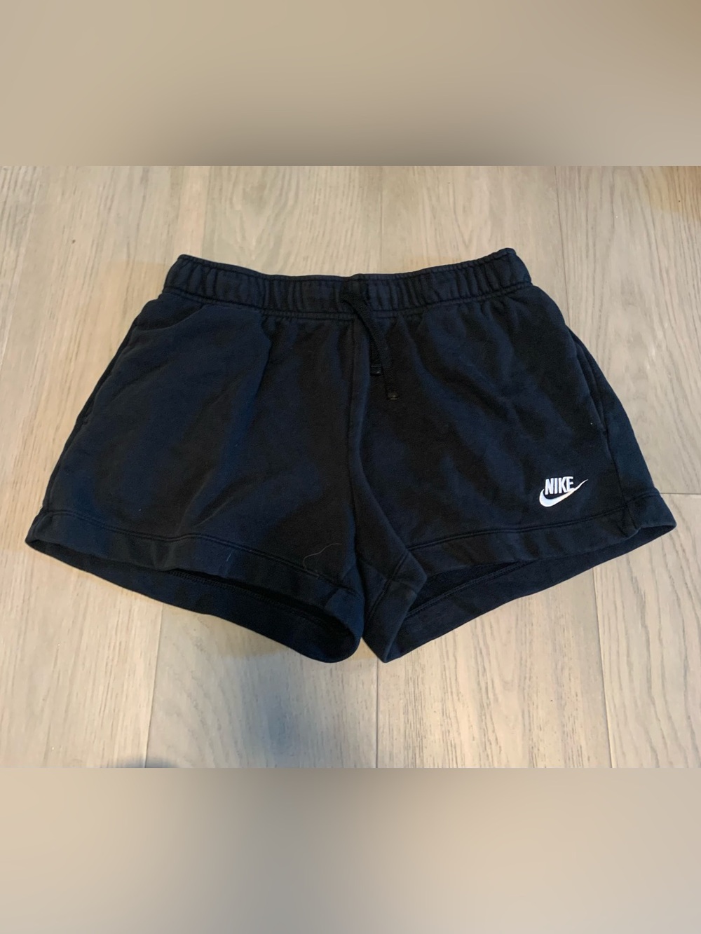 M Nike Women's Black Athletic Shorts